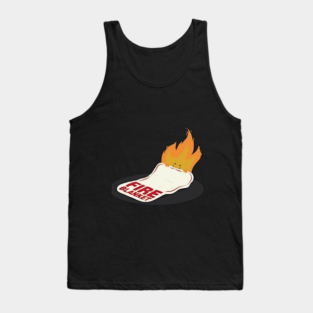 Fire Blanket Tank Top by renduh